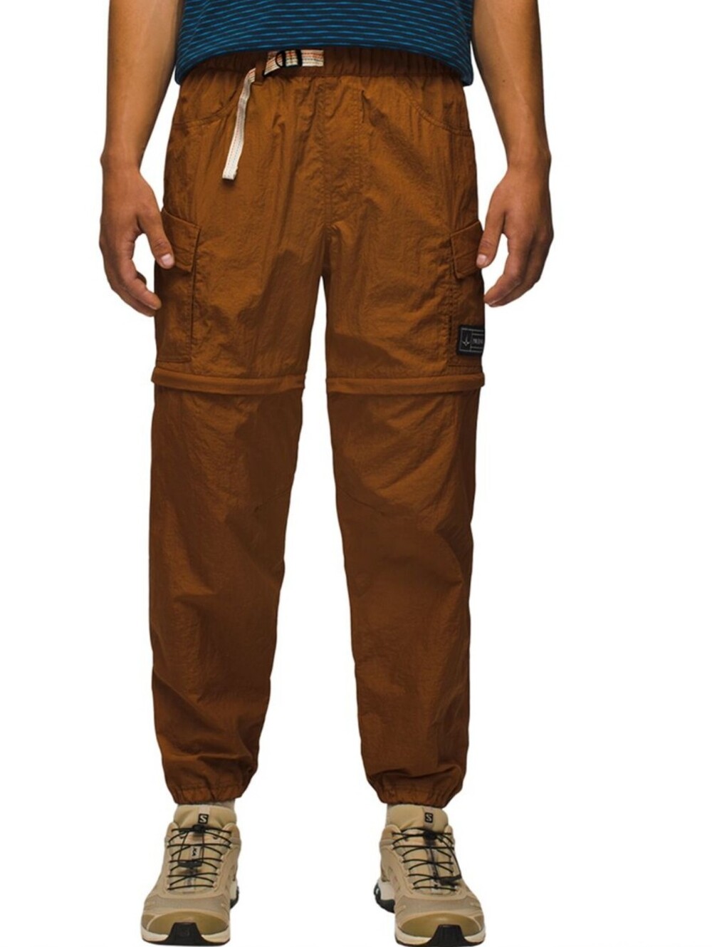 Prana ✨️ Men's Connector Convertible Pant in Rust Brown Size M